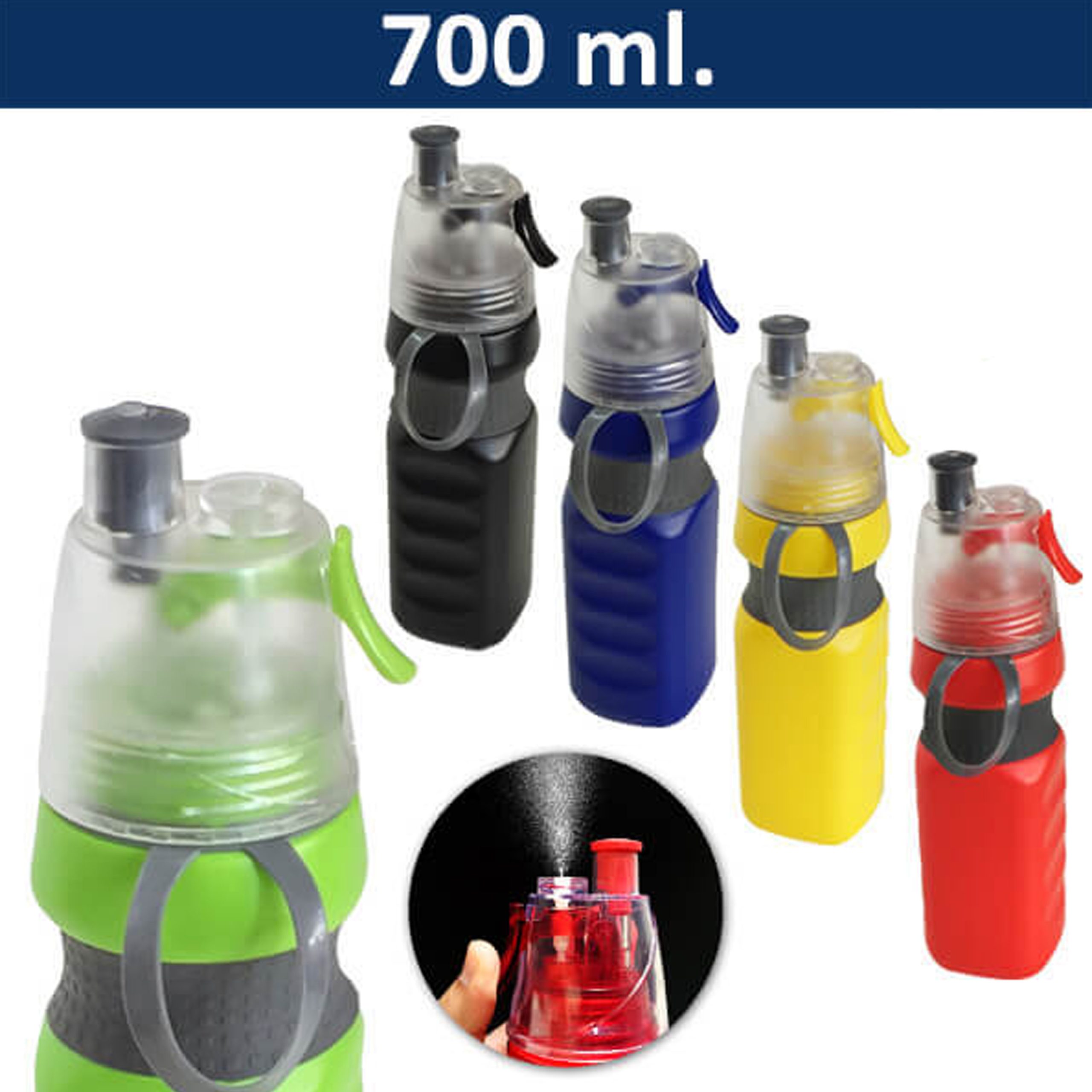 Botella Plástica con Rociador M22 - Imagen 2