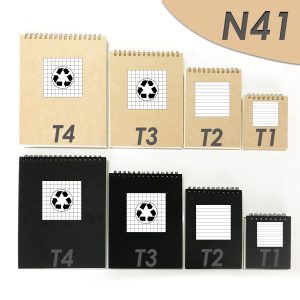 Cuaderno - Libreta Tapa Cartón N41