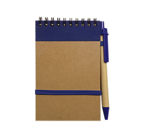 Set Cuaderno - Libreta Tapa Cartón + Bolígrafo N36 - Imagen 4