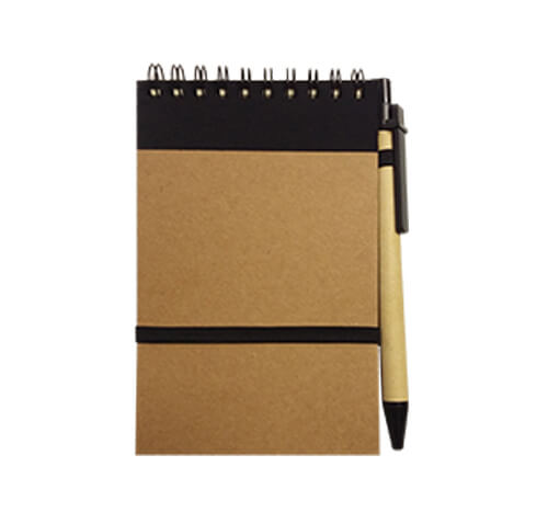 Set Cuaderno - Libreta Tapa Cartón + Bolígrafo N36 - Imagen 6