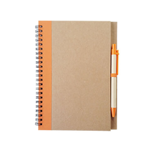 Set Cuaderno - Libreta Tapa Cartón + Bolígrafo N37 - Imagen 6