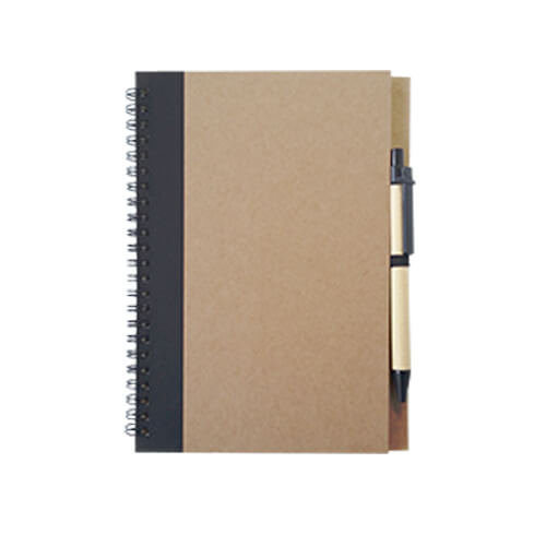 Set Cuaderno - Libreta Tapa Cartón + Bolígrafo N37 - Imagen 4