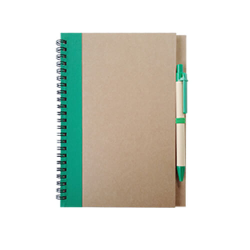 Set Cuaderno - Libreta Tapa Cartón + Bolígrafo N37 - Imagen 5