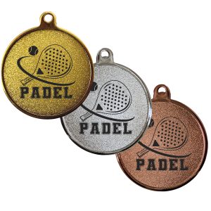 Medalla de Fierro Pádel 55mm PAD55
