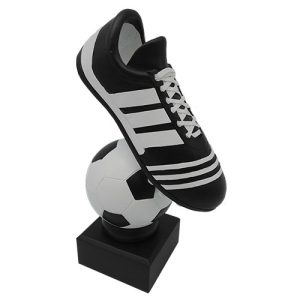 Trofeo Resina Balón Zapato ZDF26