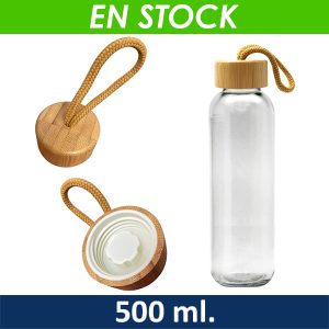 Botella Vidrio con Tapa M32