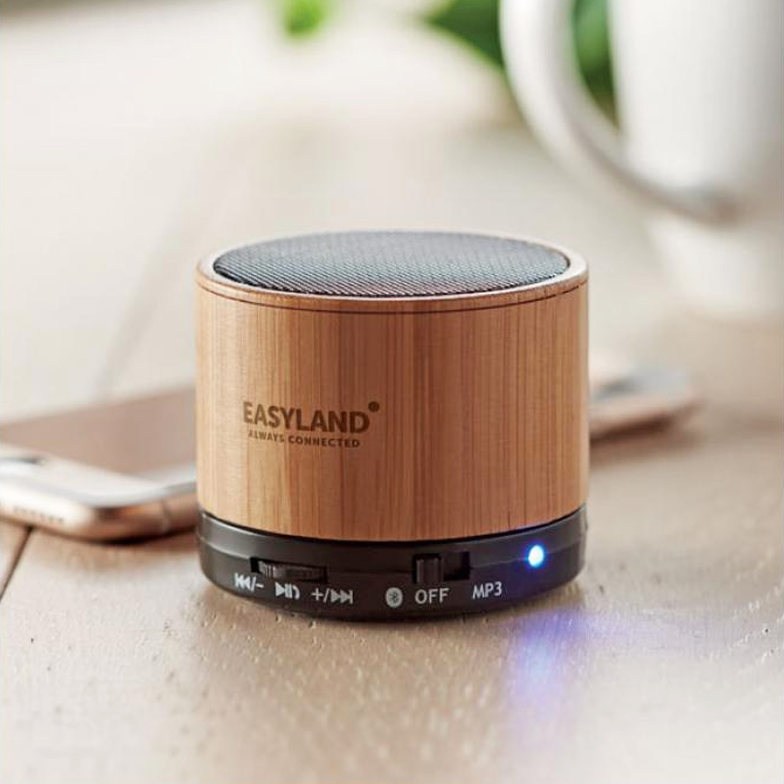 Parlante Altavoz Bamboo SK53 - Imagen 3