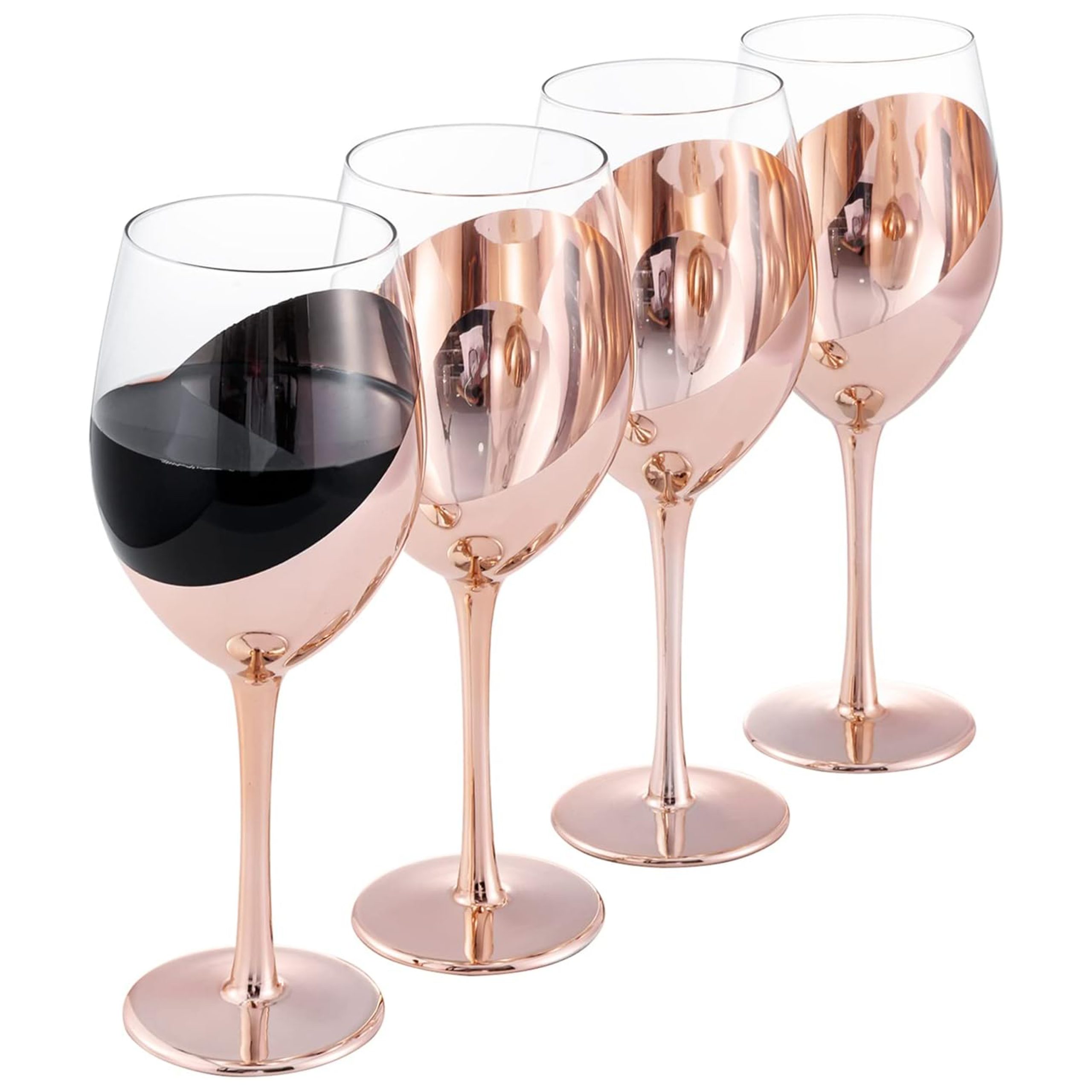 Set de 4 Copas de Vino ENCOBRIZADO M87 - Imagen 9
