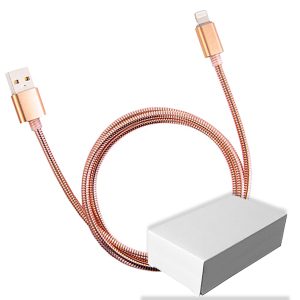 Cable Conector Lightning Apple T64 ENCOBRIZADO