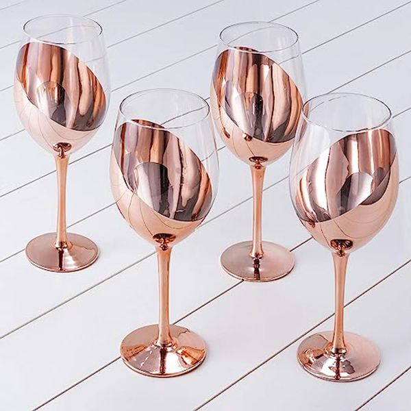 Set de 4 Copas de Vino ENCOBRIZADO M87 - Imagen 5