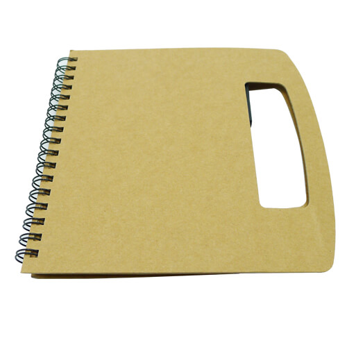 Set Cuaderno - Libreta - Memo set Tapa Cartón + Bolígrafo N16 - Imagen 2
