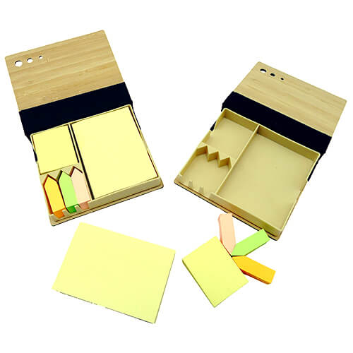 Set Memo set Tapa Bamboo N6 ecologico - Imagen 4