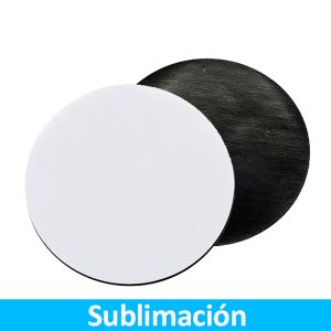 Posavasos Imán para Sublimación Redondo X21