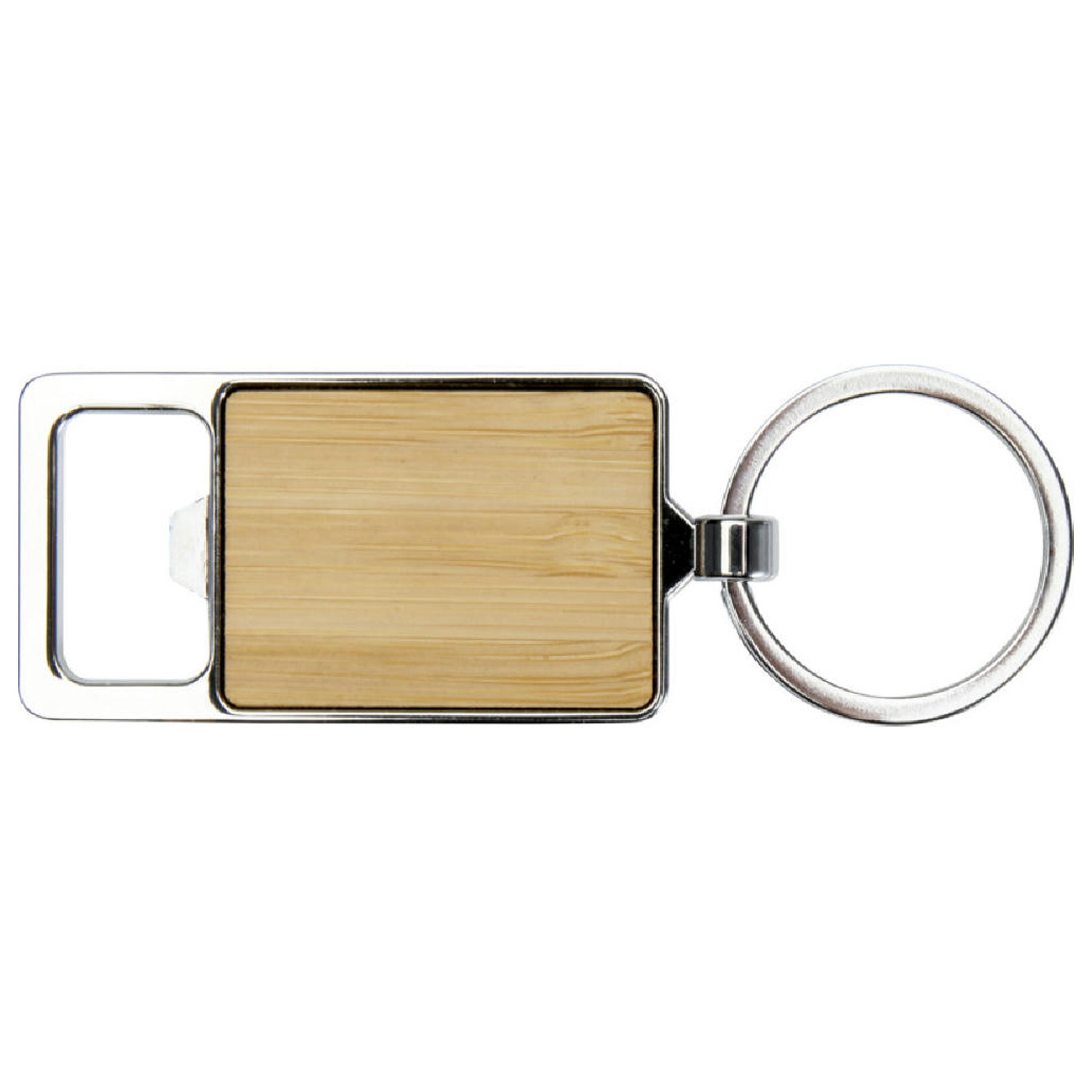 Llavero Madera Bamboo Destapador K123 - Imagen 2