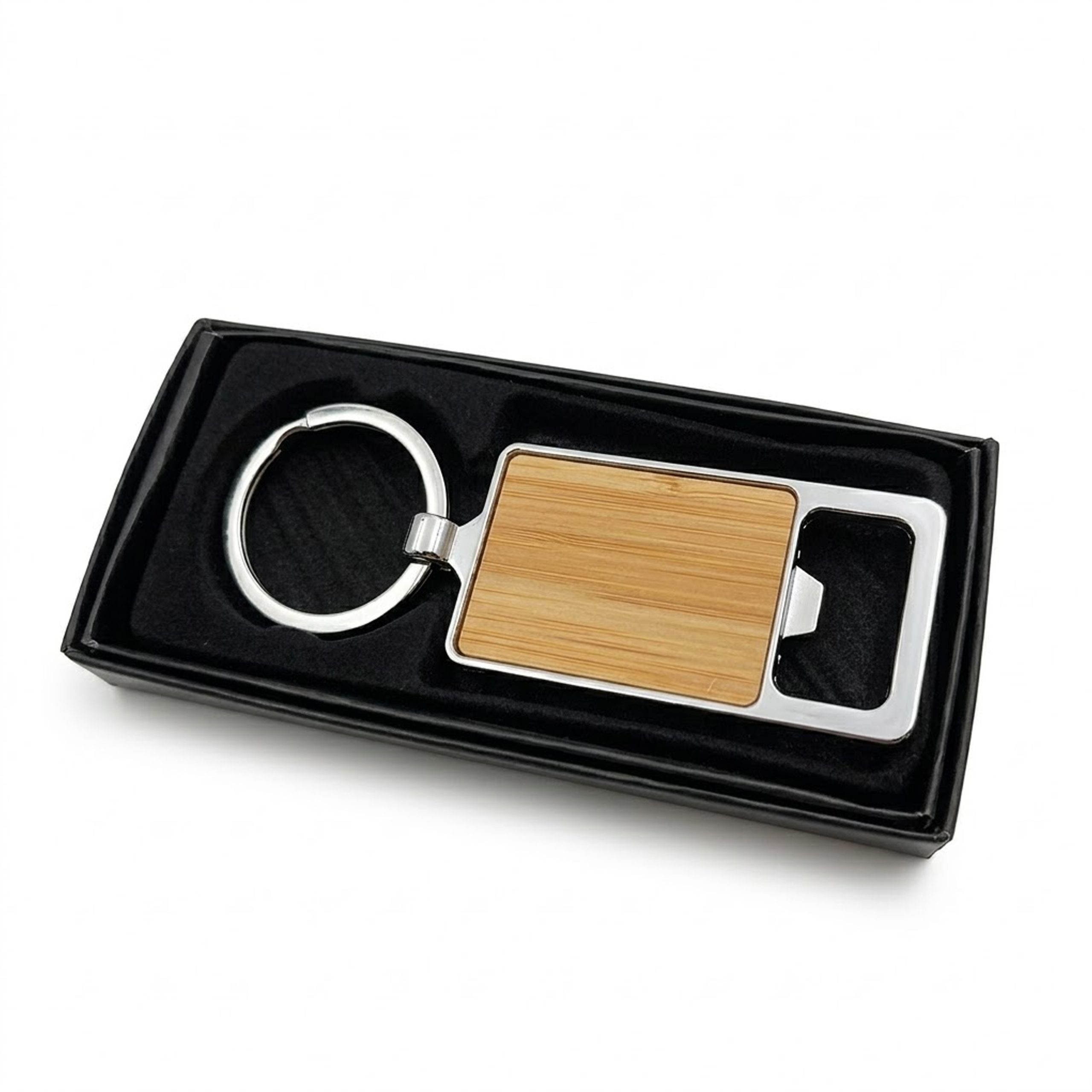 Llavero Madera Bamboo Destapador K123 - Imagen 4