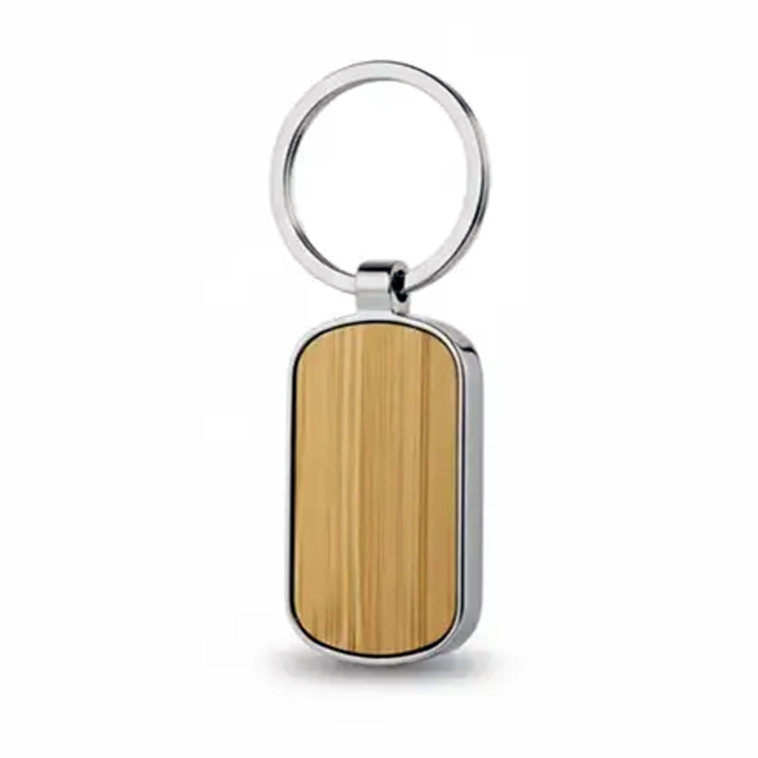 Llavero Madera Bamboo K124 - Imagen 2