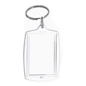 Llavero Plástico para Foto K76 Transparente