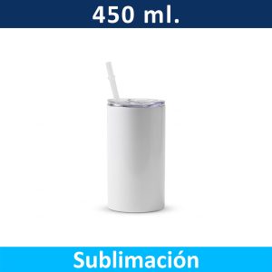 Mug Acero Inoxidable Térmico Sublimable Skinny M156