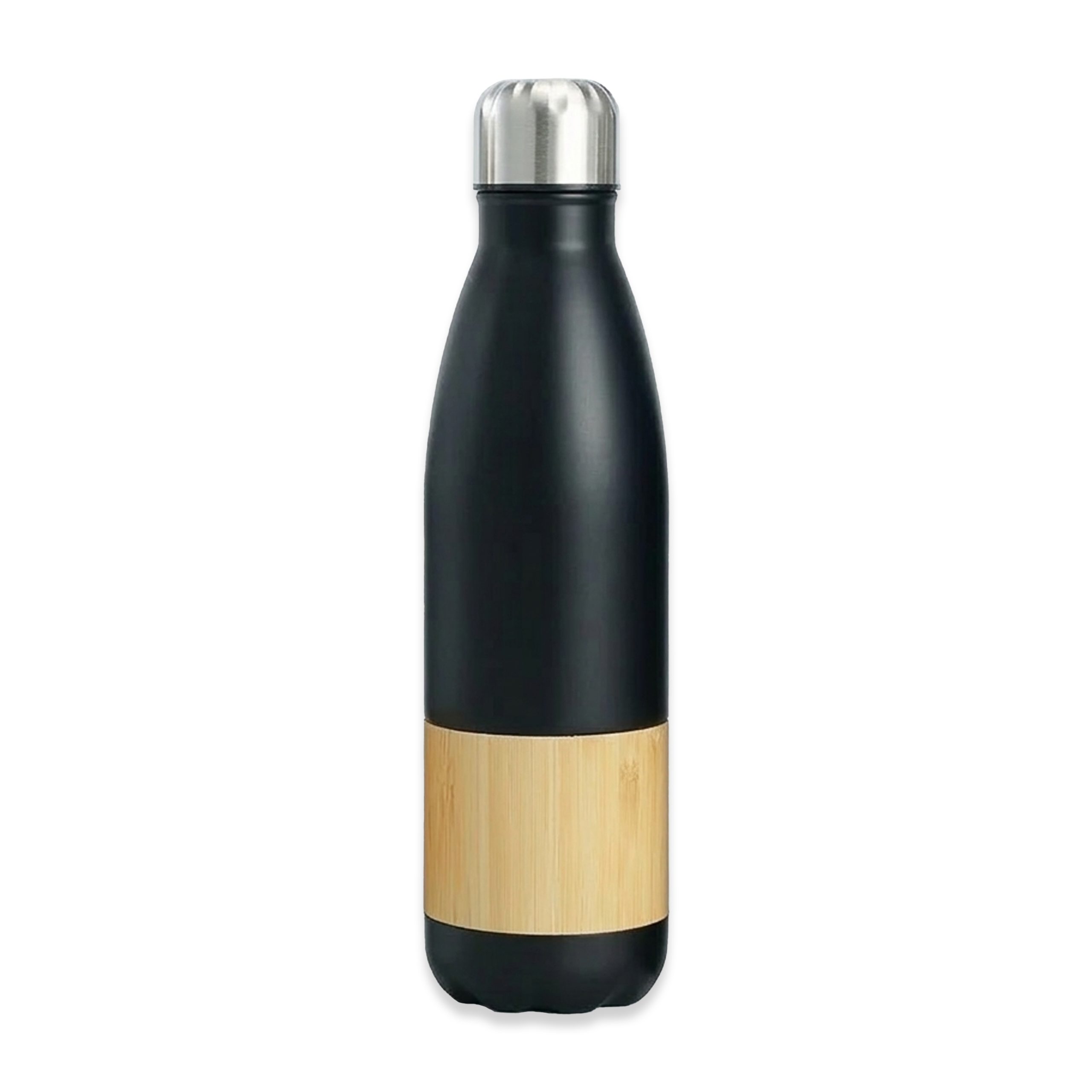 Botella Acero Inoxidable Térmico + Bamboo M201 - Imagen 5
