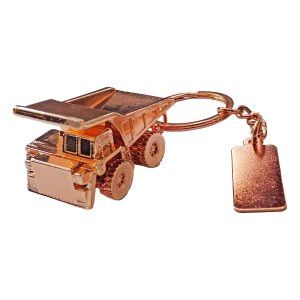 Llavero Metálico Camion Minero K87 ENCOBRIZADO